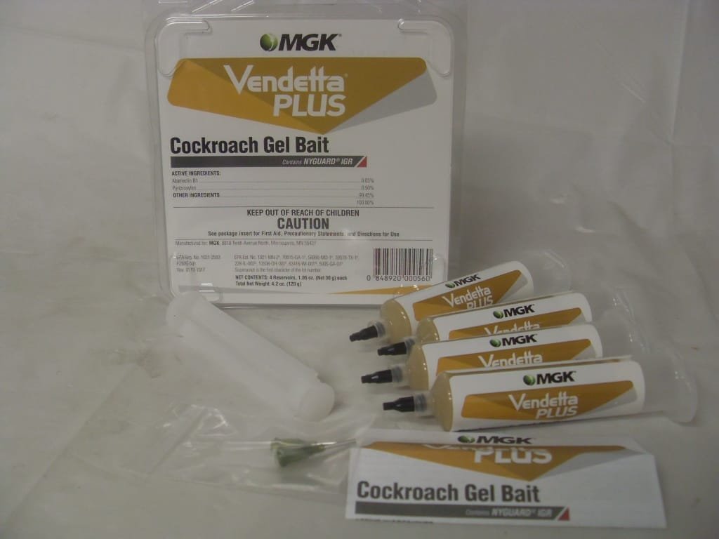 Vendetta Plus Roach Gel Bait Insecticide - 4 x 30 Grams