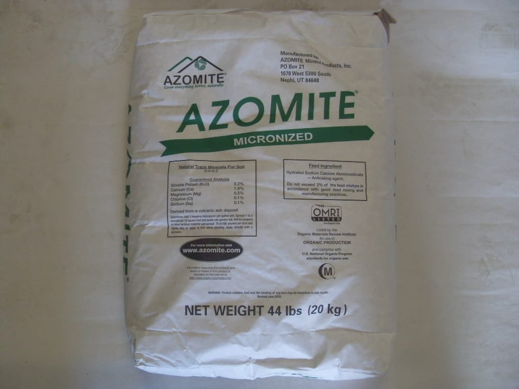 Azomite Micronized Organic Soil Amendments - 44 Lb