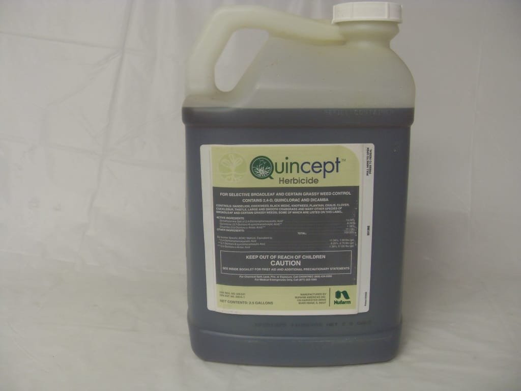 Quincept Herbicide Quinclorac - Qt - 2.5 Gallon