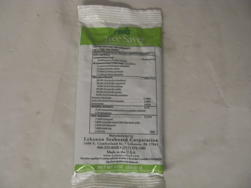 Roots Tree Saver - 3 Oz Packet