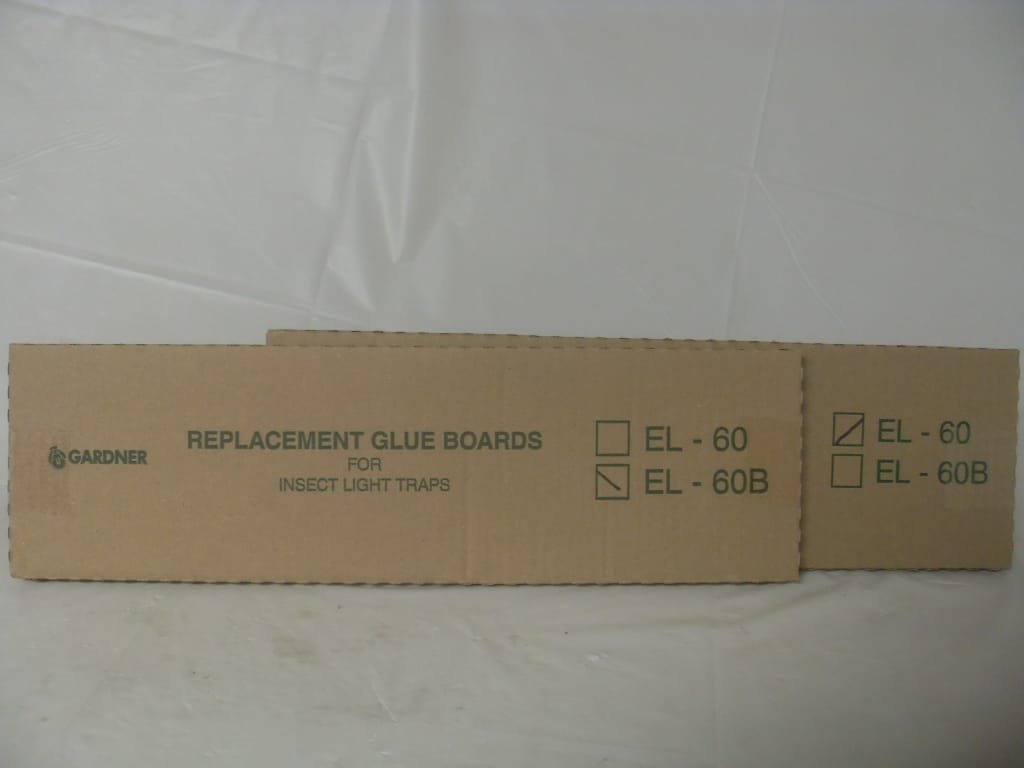Gardner WS85 Glue Boards EL-60B, EL-60 - Pack of 10
