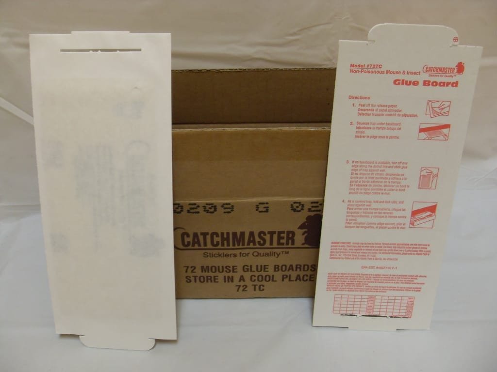 Catchmaster Glue Board Traps - 72TC - 72MB - 24GRB