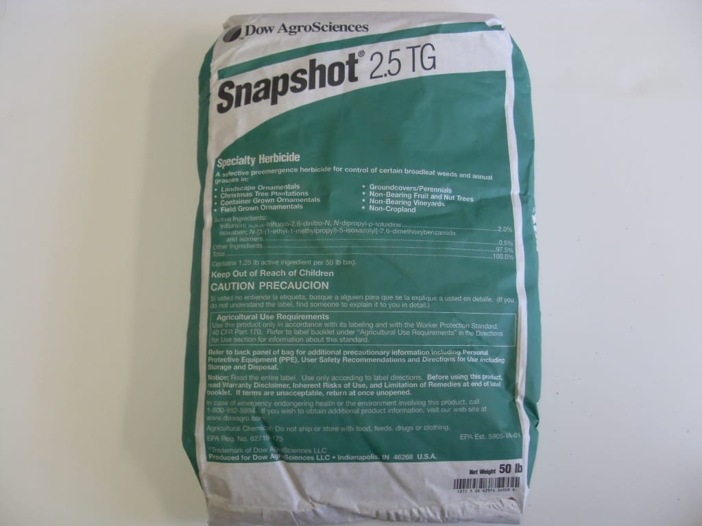 Snapshot 2.5 TG Specialty Herbicide - 50 Lbs