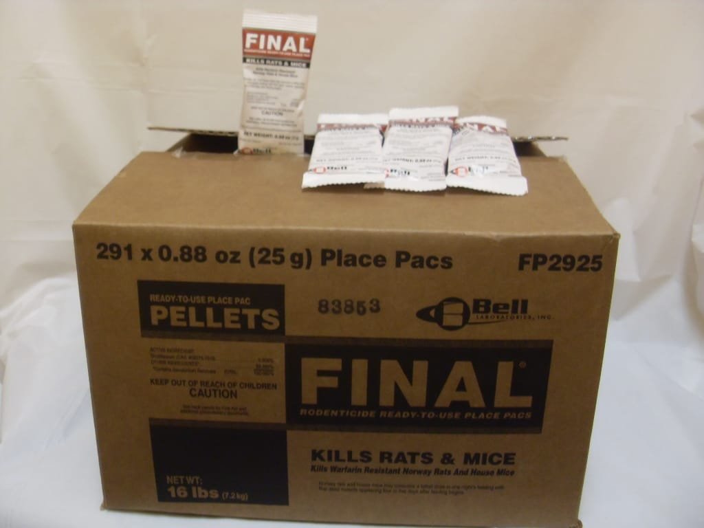 Final Place Pacs Pellets - 291 x 25 Gram Pacs