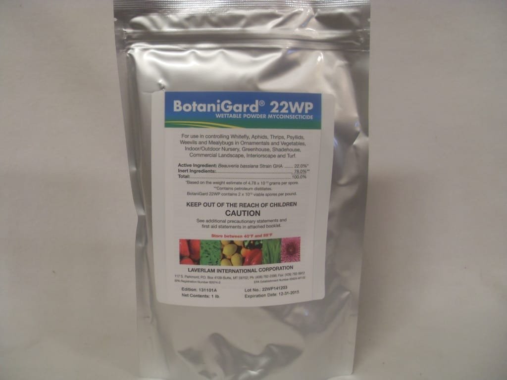 BotaniGard 22WP Wettable Powder Mycoinsecticide - Lb