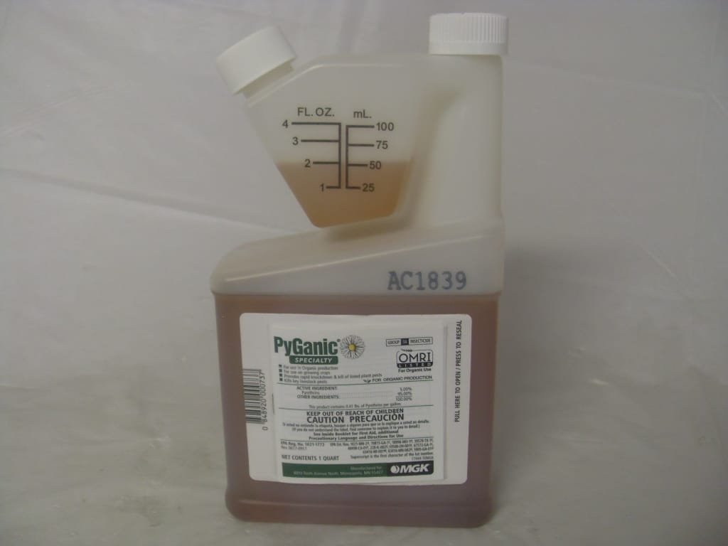 PyGanic Crop Protection EC 5.0 II 5% Pyrethrins - Qt - Gal